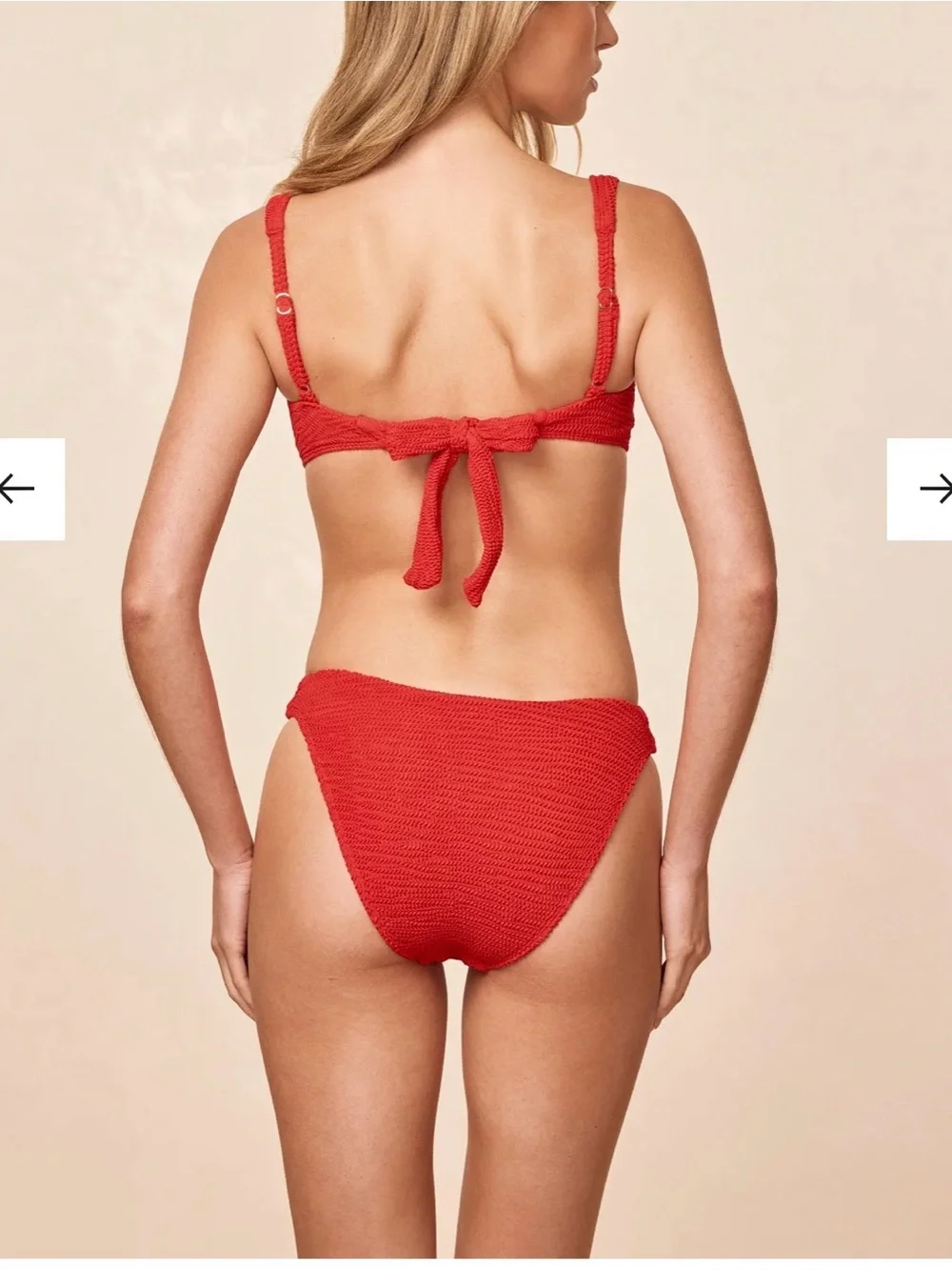 Monday Seychelles bottom - chili pepper crinkle